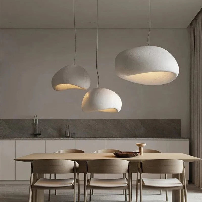 Nordic Wabi Sabi Pendant Lamps Dining Room
