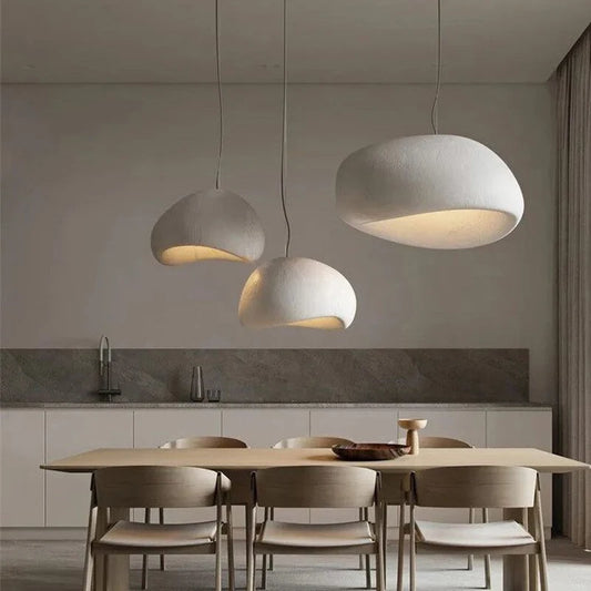 Nordic Wabi Sabi Pendant Lamps Dining Room