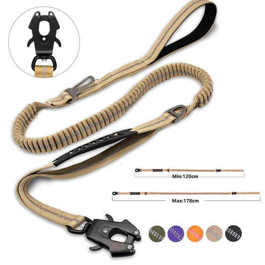Reflective Shock Absorbing Pet Leashe