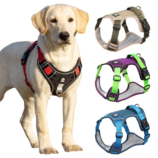 Tactical Vest Big 1680D Waterproof Oxford Cloth Dog Harnesses