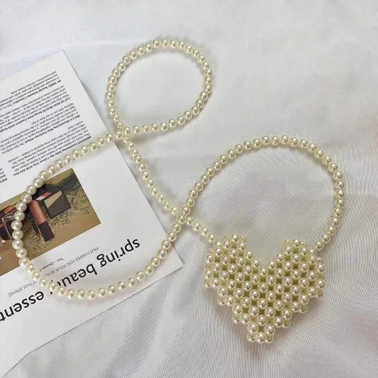 Delicate Pearl Cute Shoulder Crossbody Bag