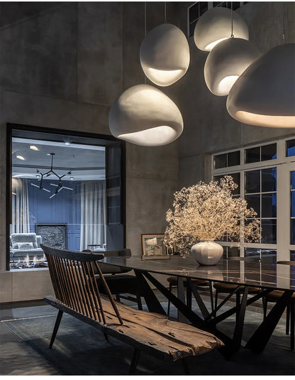 Nordic Wabi Sabi Pendant Lamps Dining Room