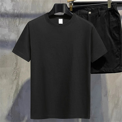 Men T Shirt Summer Cotton Top