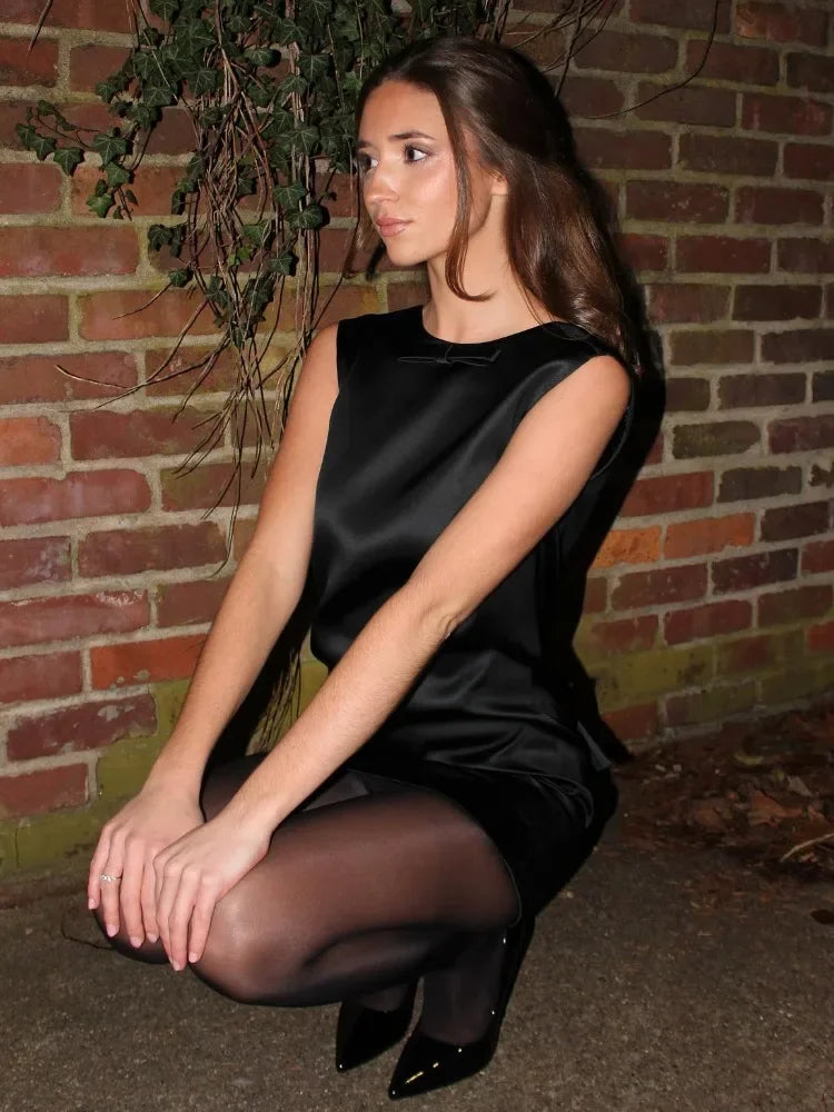 Sleeveless Tank Elegant Evening Dress