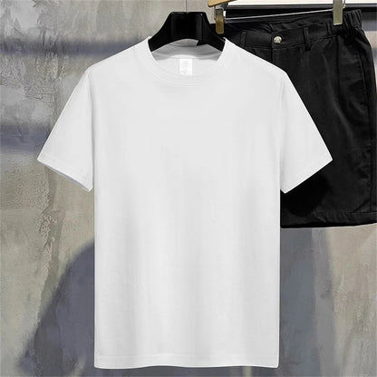 Men T Shirt Summer Cotton Top