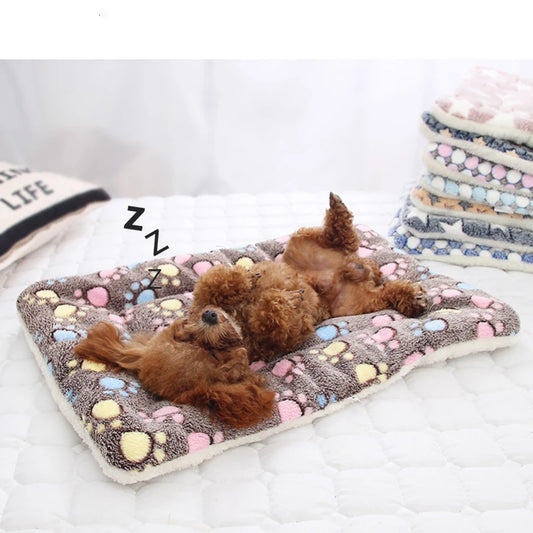 Warm Cat Dog Blanket puppy Sleeping Cover