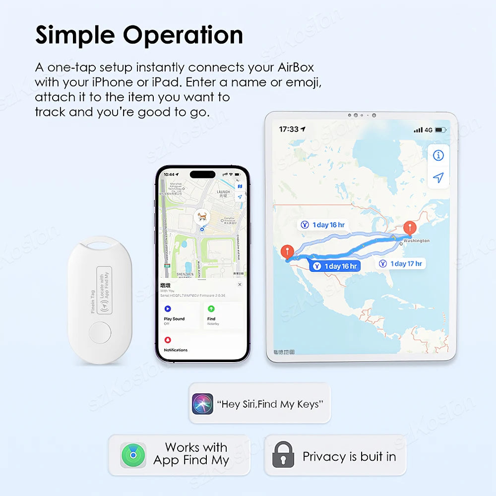 Pet GPS Tracker Bluetooth-compatible GPS Locator