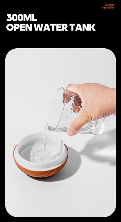 Volcano Air Humidifien Electric USB Water Mist