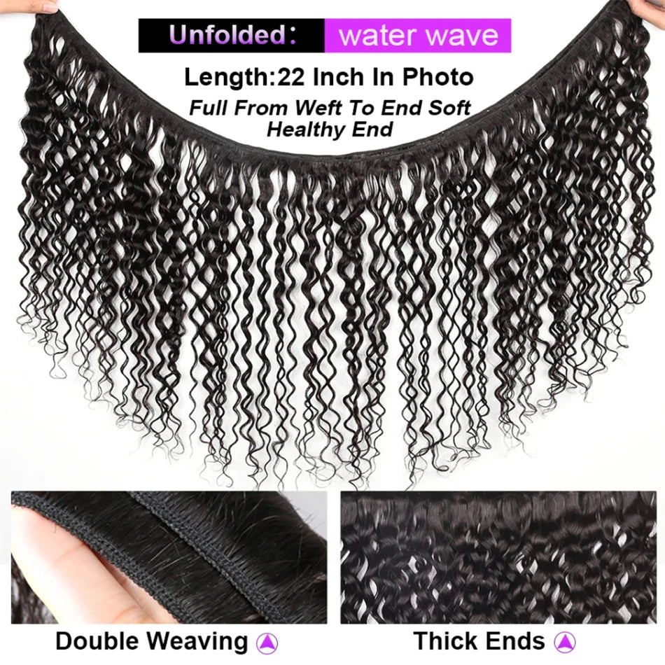 12A  Human Hair 100% Unprocessed Virgin Hair Cheap Wet And Wavy