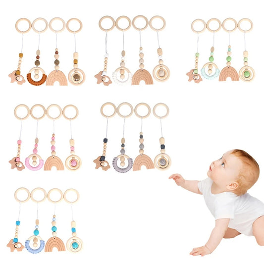 Sensory Toys for PLAY Gym Frame Activity Hanging Pendants