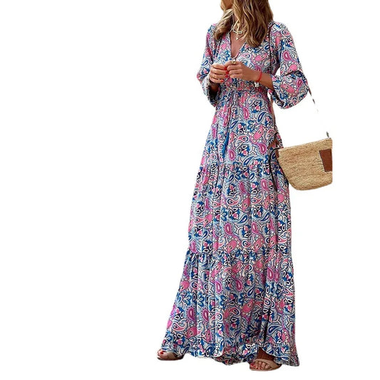 Bohemian Printed  Dress
