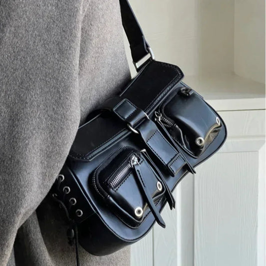 Vintage Gothic Black Hand Bag